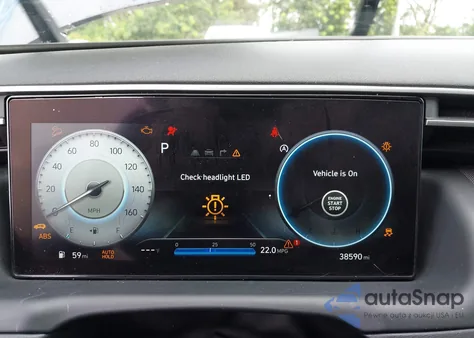 2022 Hyundai Tucson Limited z USA, uszkodzony, nr VIN 5NMJE3AE9NH072078